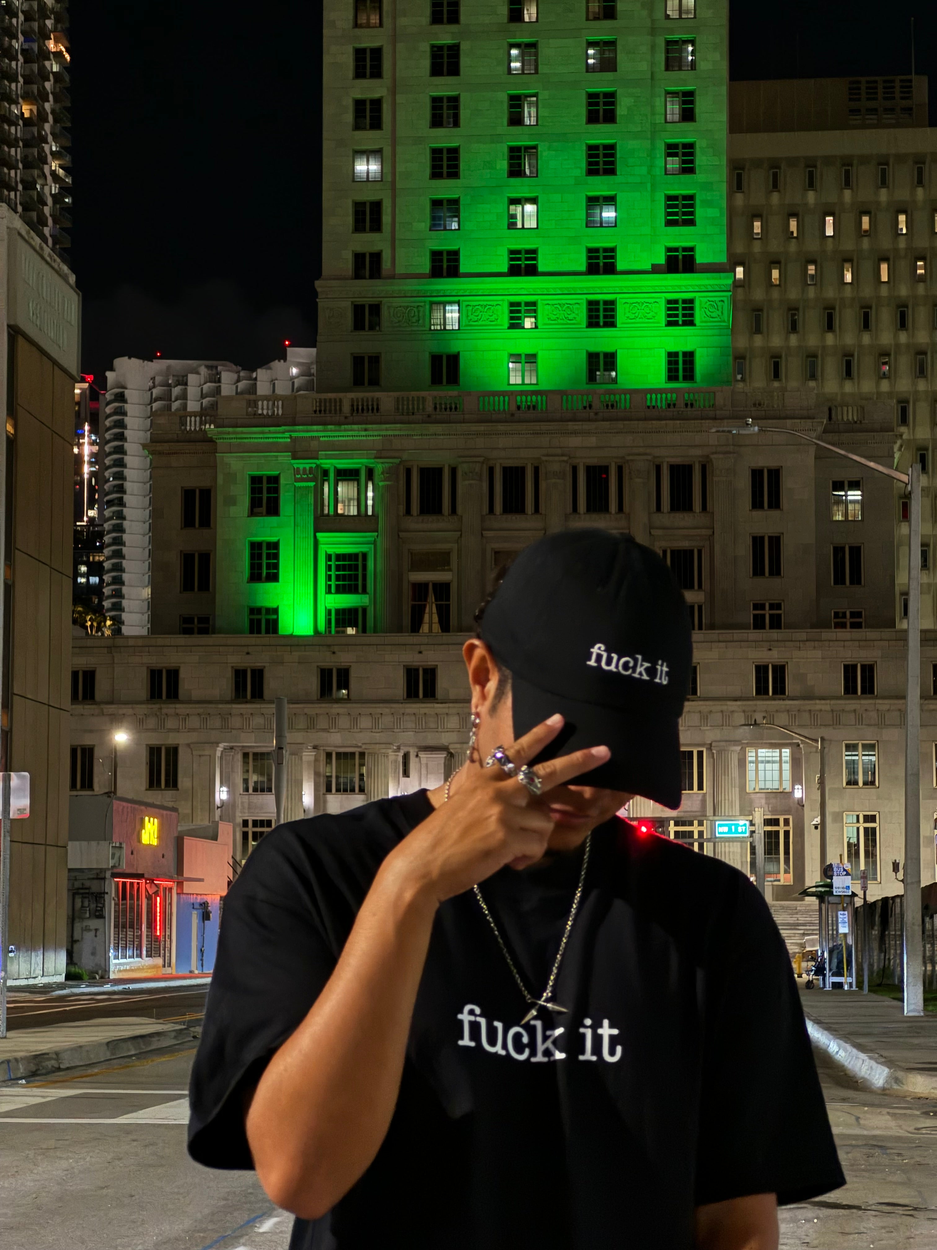 STUN “FUCK IT” TEE + HAT